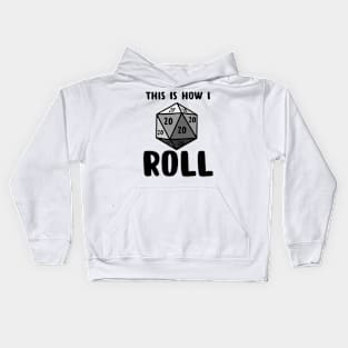 This Is How I Roll Kids Hoodie